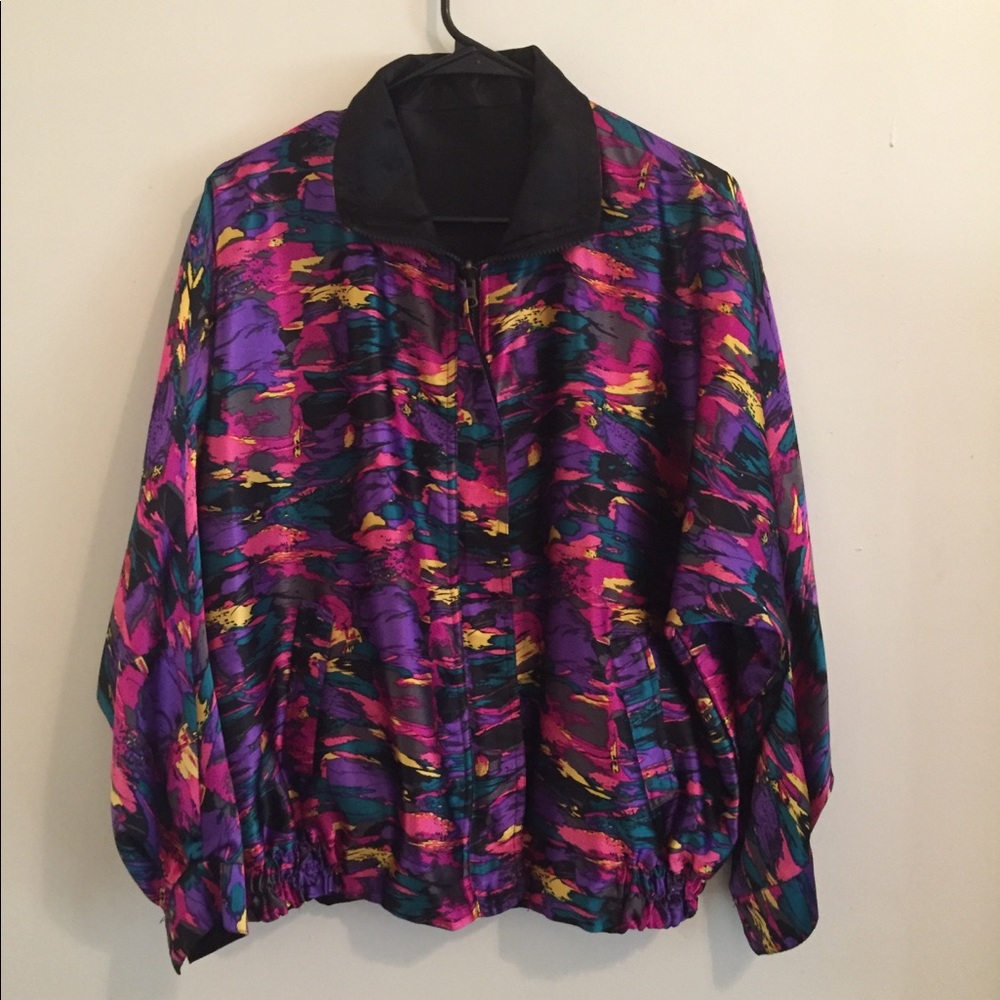 Reversible  “80s” vintage jacket
